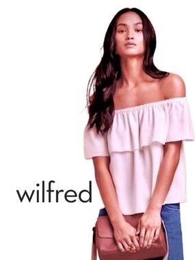 NWOT S Wilfred White Sartre Blouse